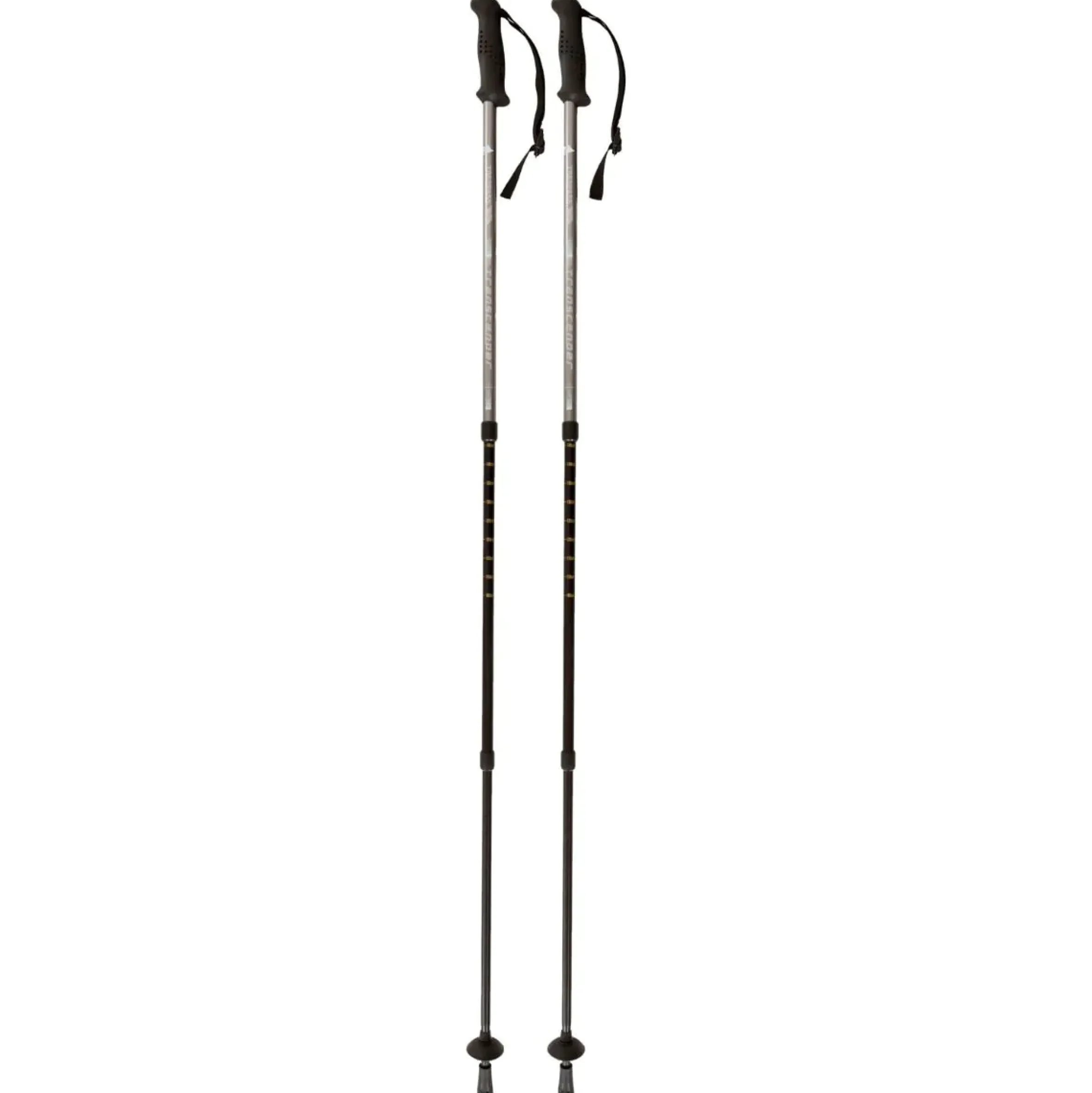 Trespass Anti Shock Collapsible Trekking Poles 135cm Transduo