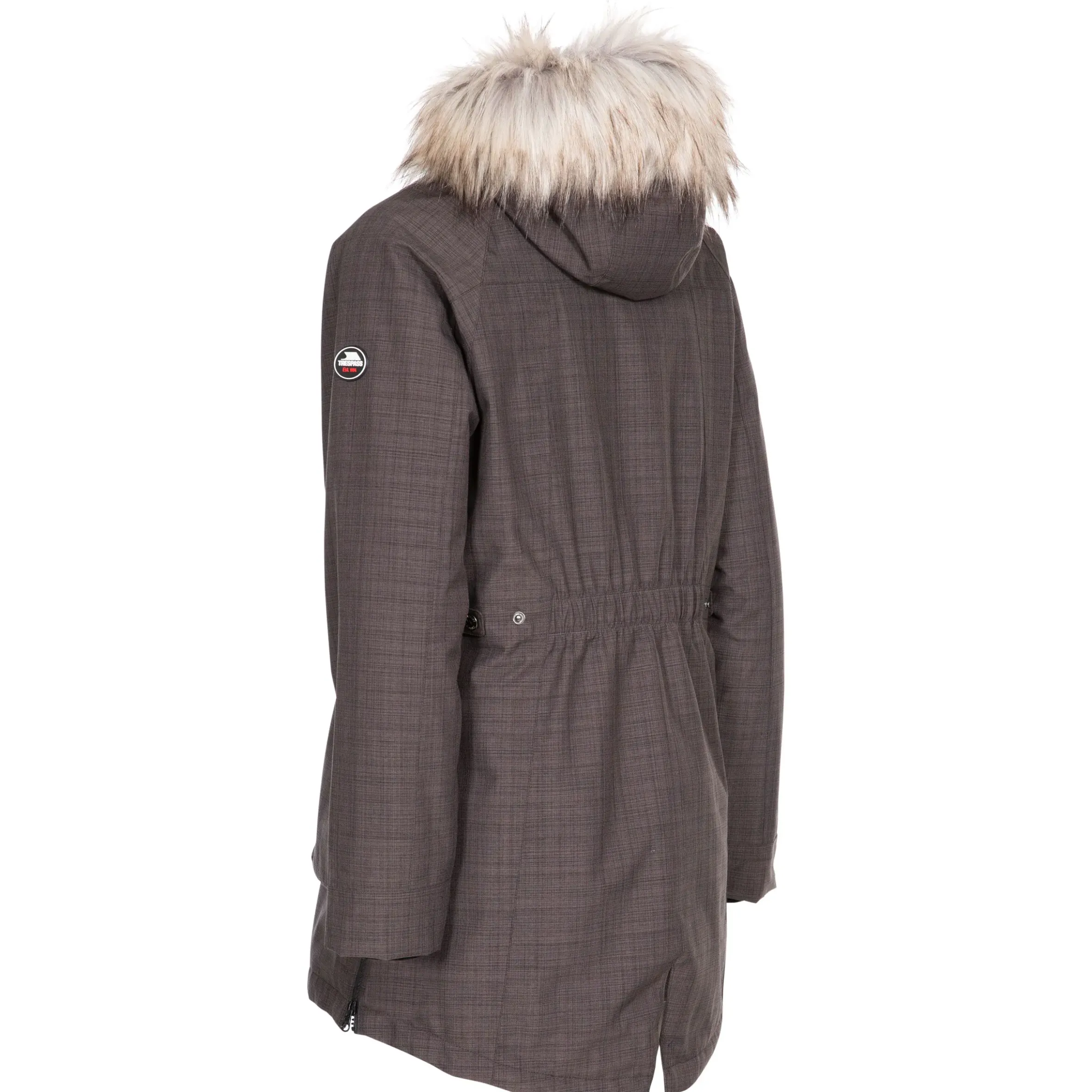 Trespass Caption Womens Waterproof Parka Jacket