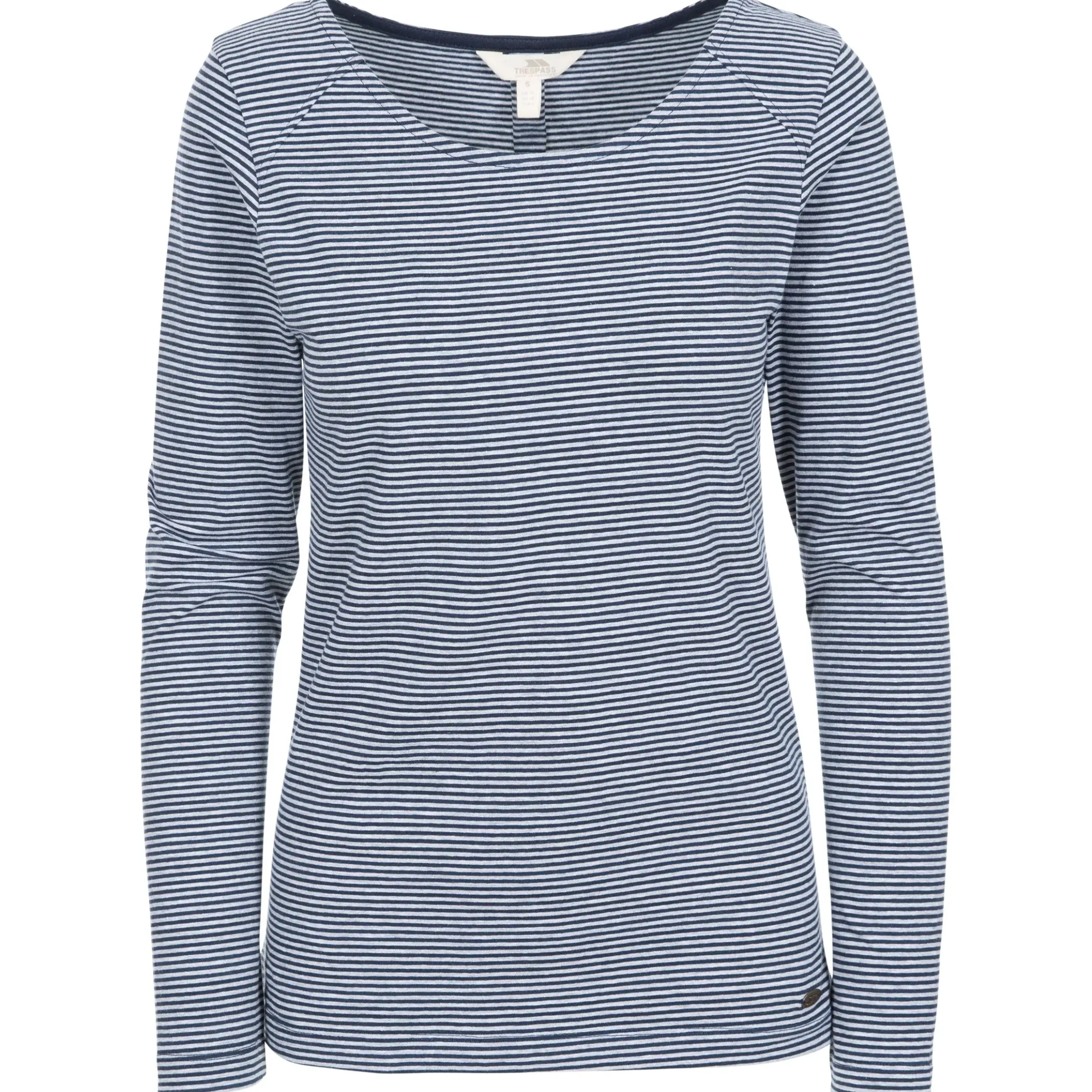 Trespass Caribou Womens Striped Long Sleeve Top