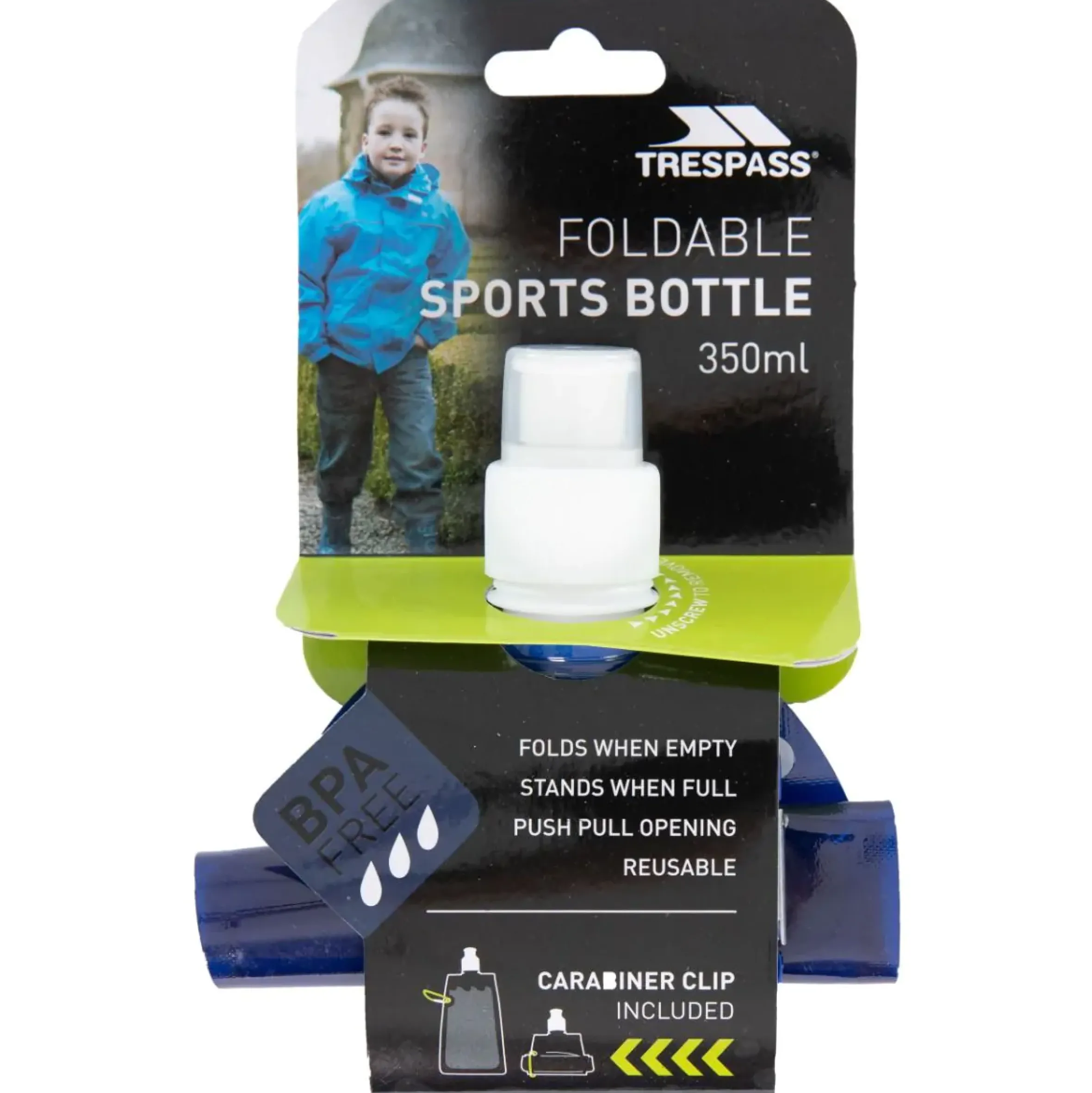 Trespass Collapsible Water Bottle 350ml