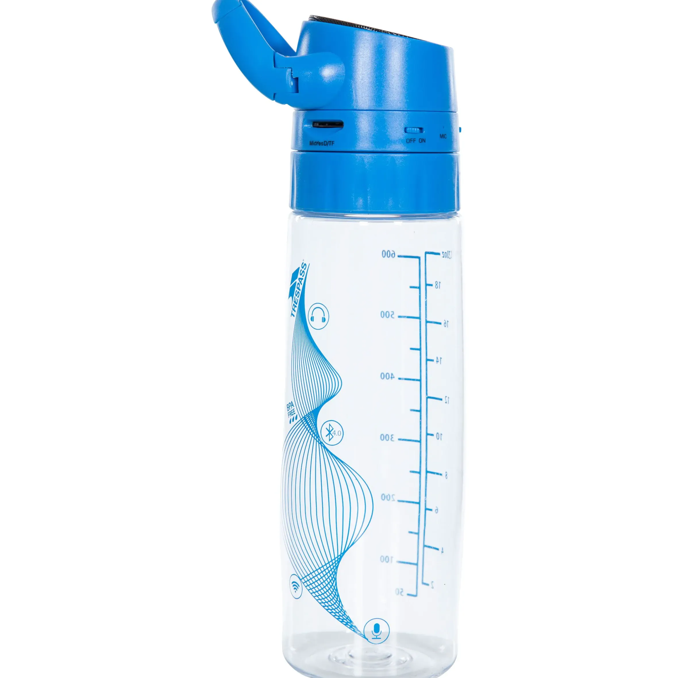 Trespass Crystalline Bluetooth Water Bottle