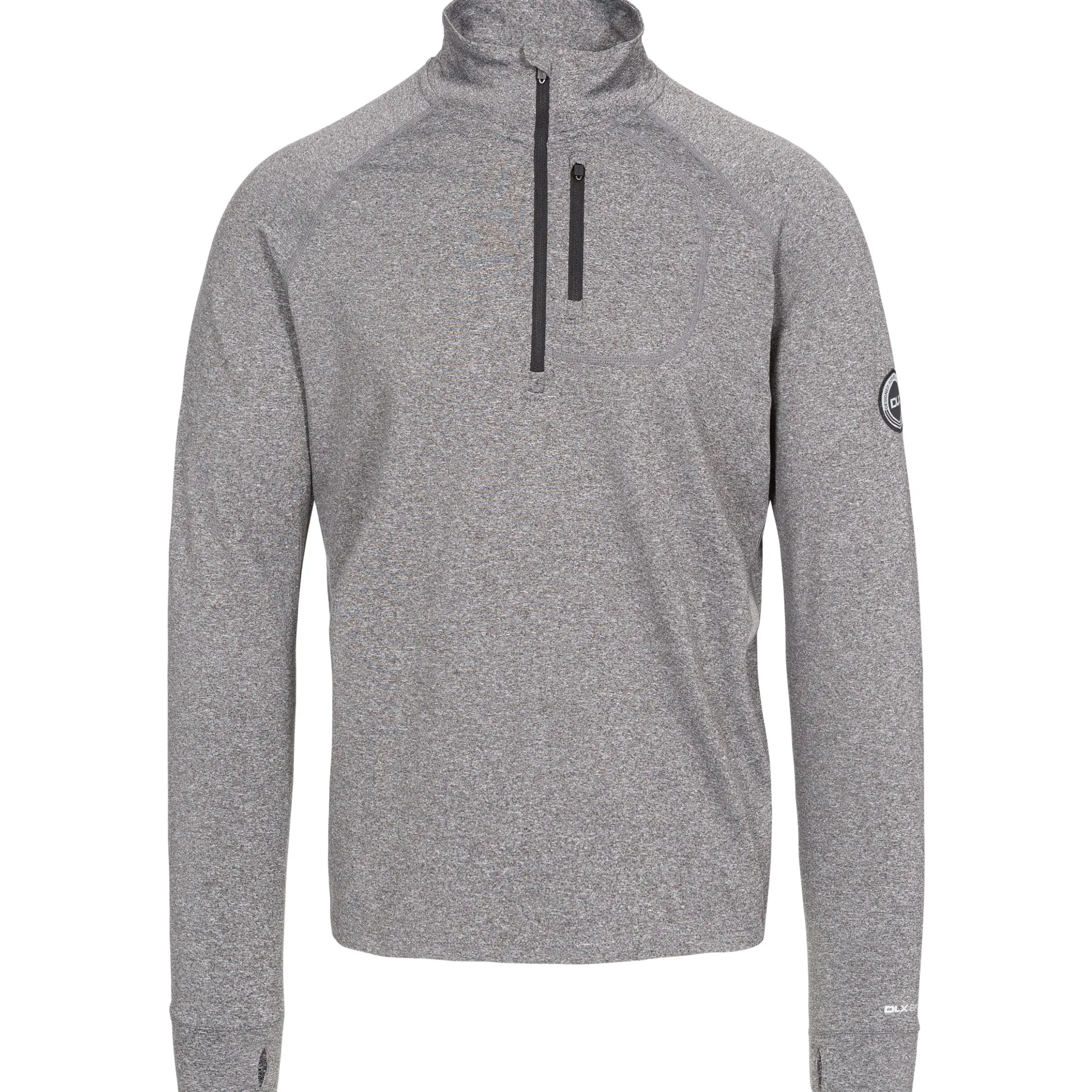 Trespass DLX Mens Eco-Friendly Half Zip Active Top Nicholas