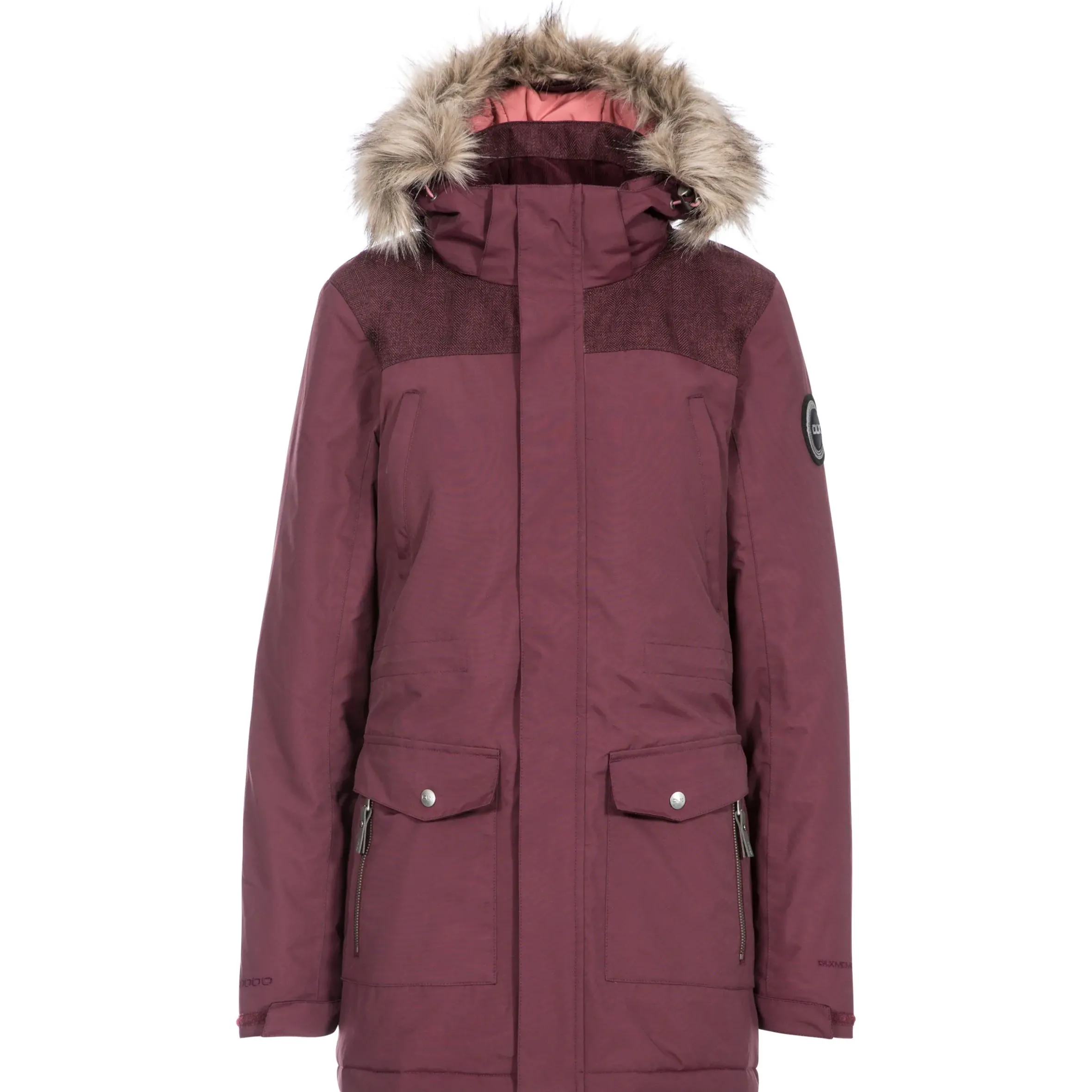 Trespass DLX Womens Parka Coat Rosario