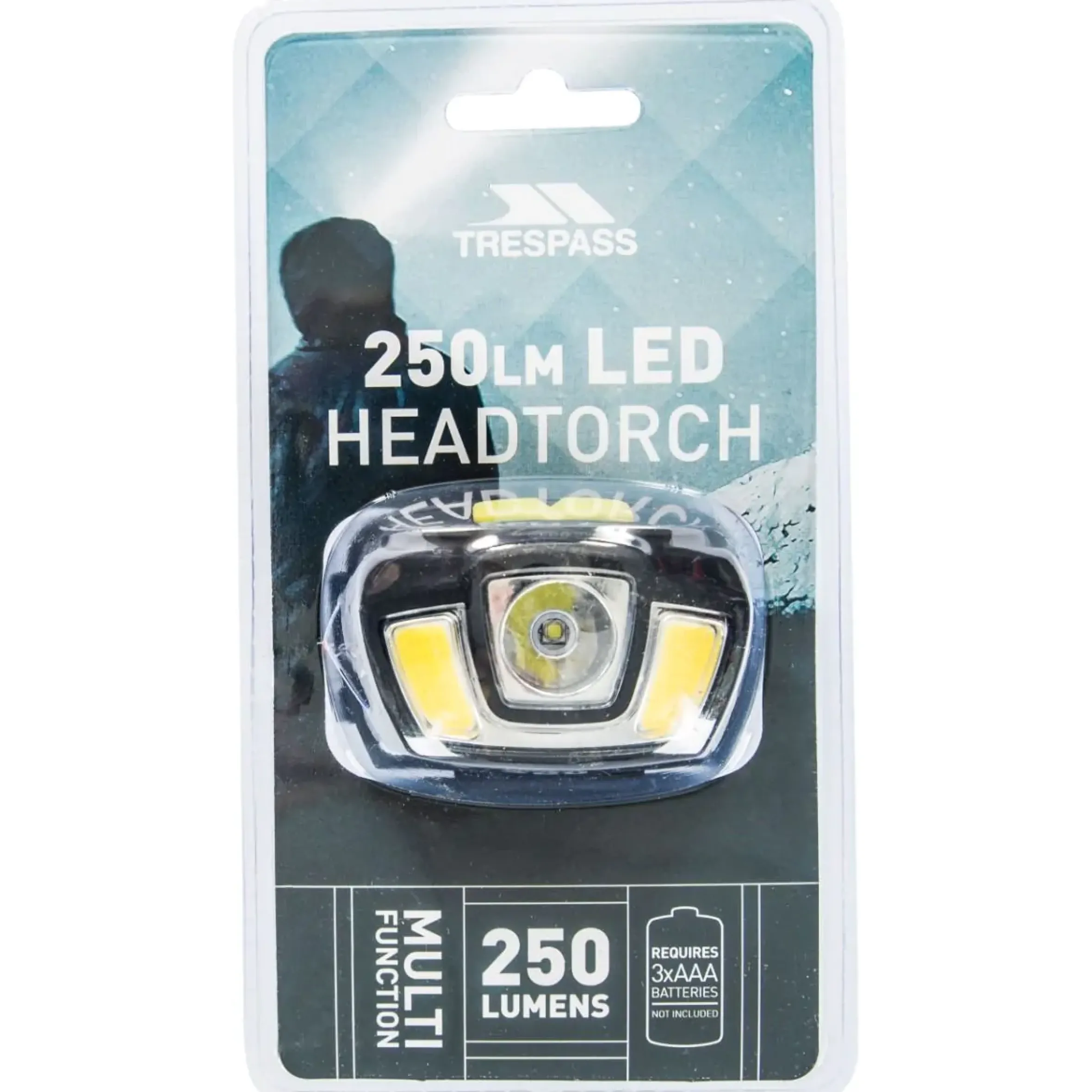 Trespass Head Torch 250lm LED