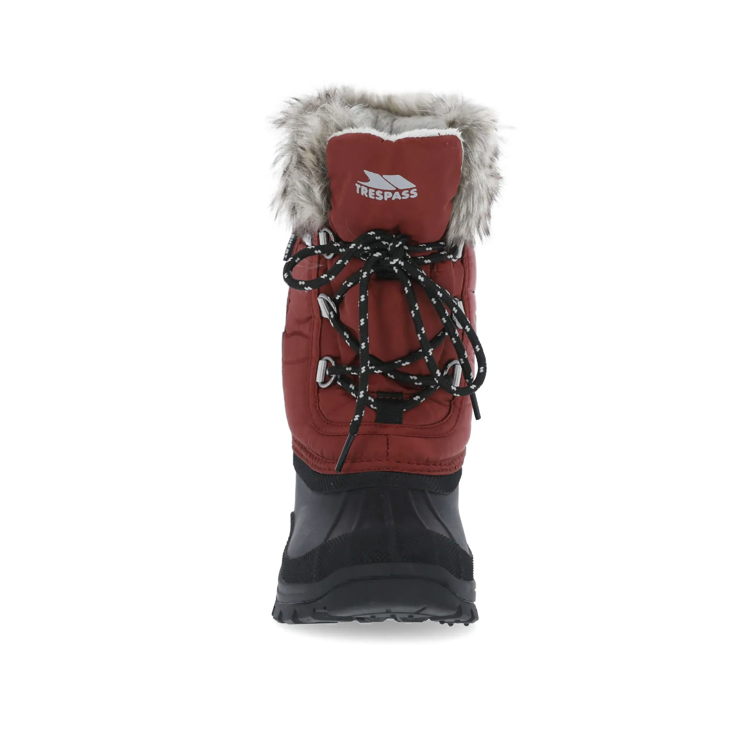 Trespass Kids Faux Fur Snow Boots Lanche