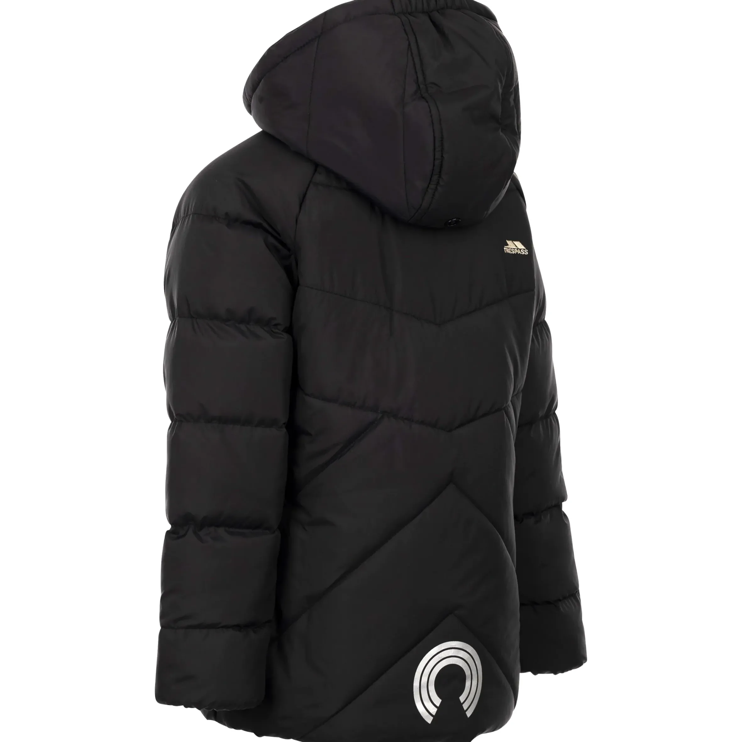 Trespass Kids Hooded Casual Jacket Annah