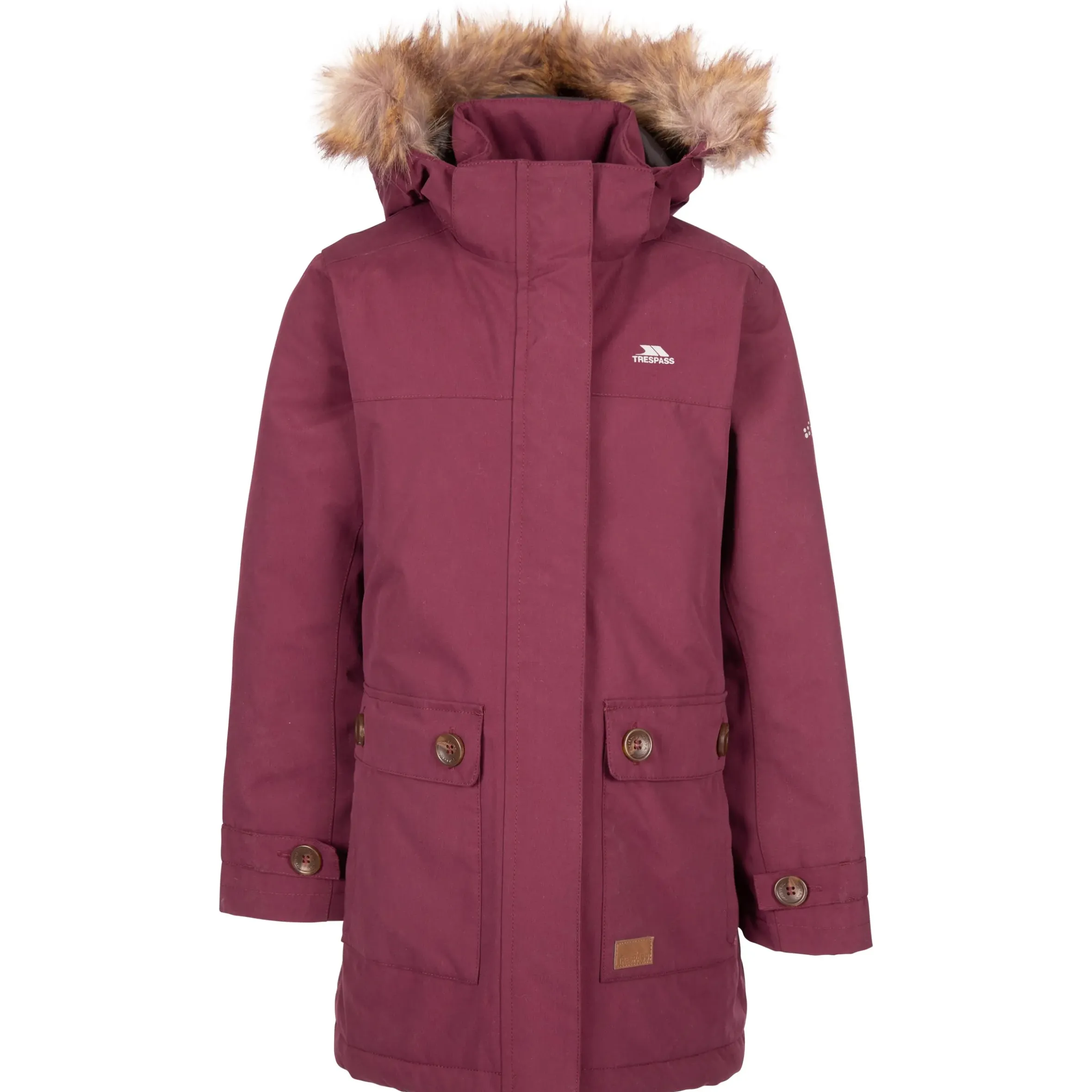 Trespass Kids Padded Waterproof Jacket Rhoda