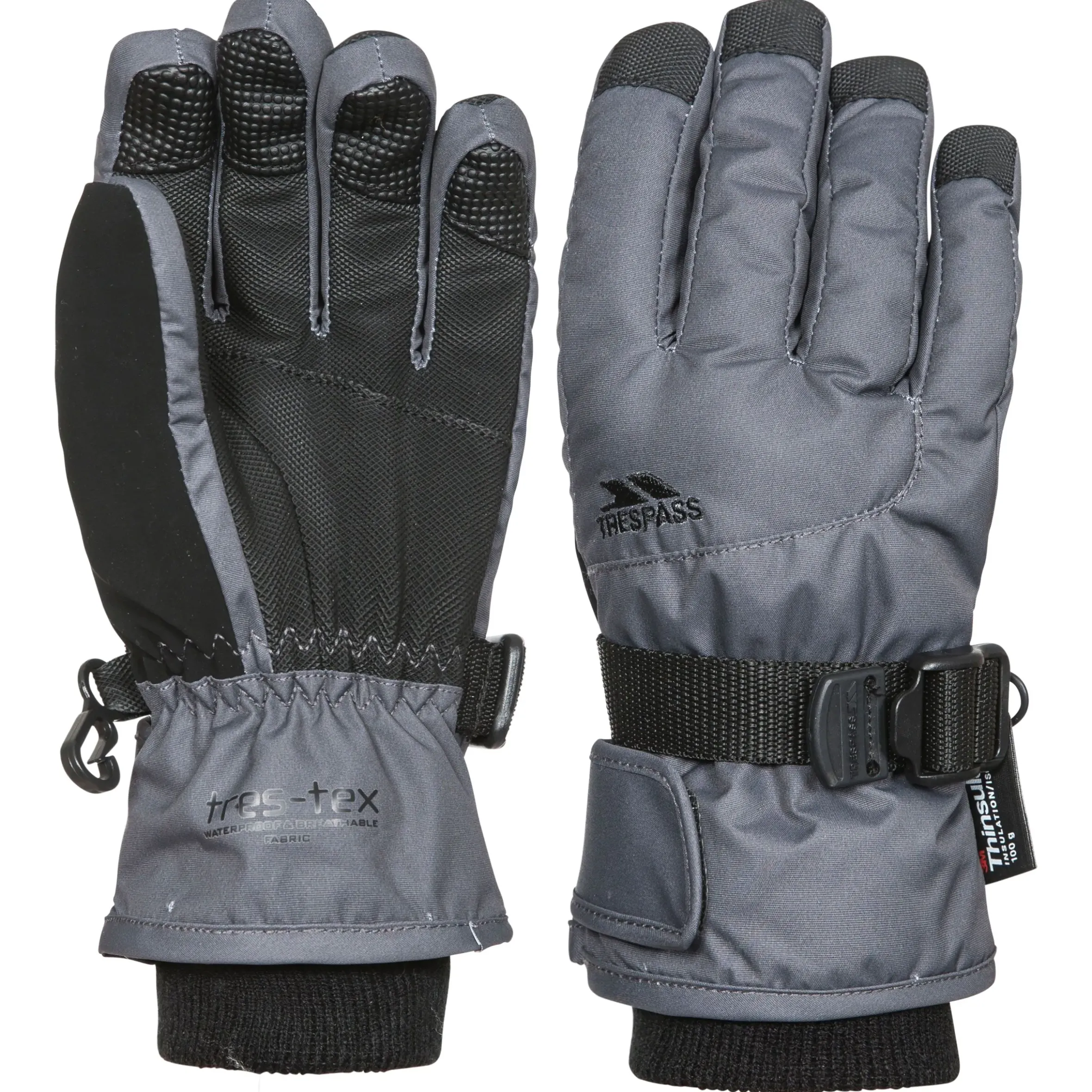 Trespass Kids Ski Gloves Ergon II