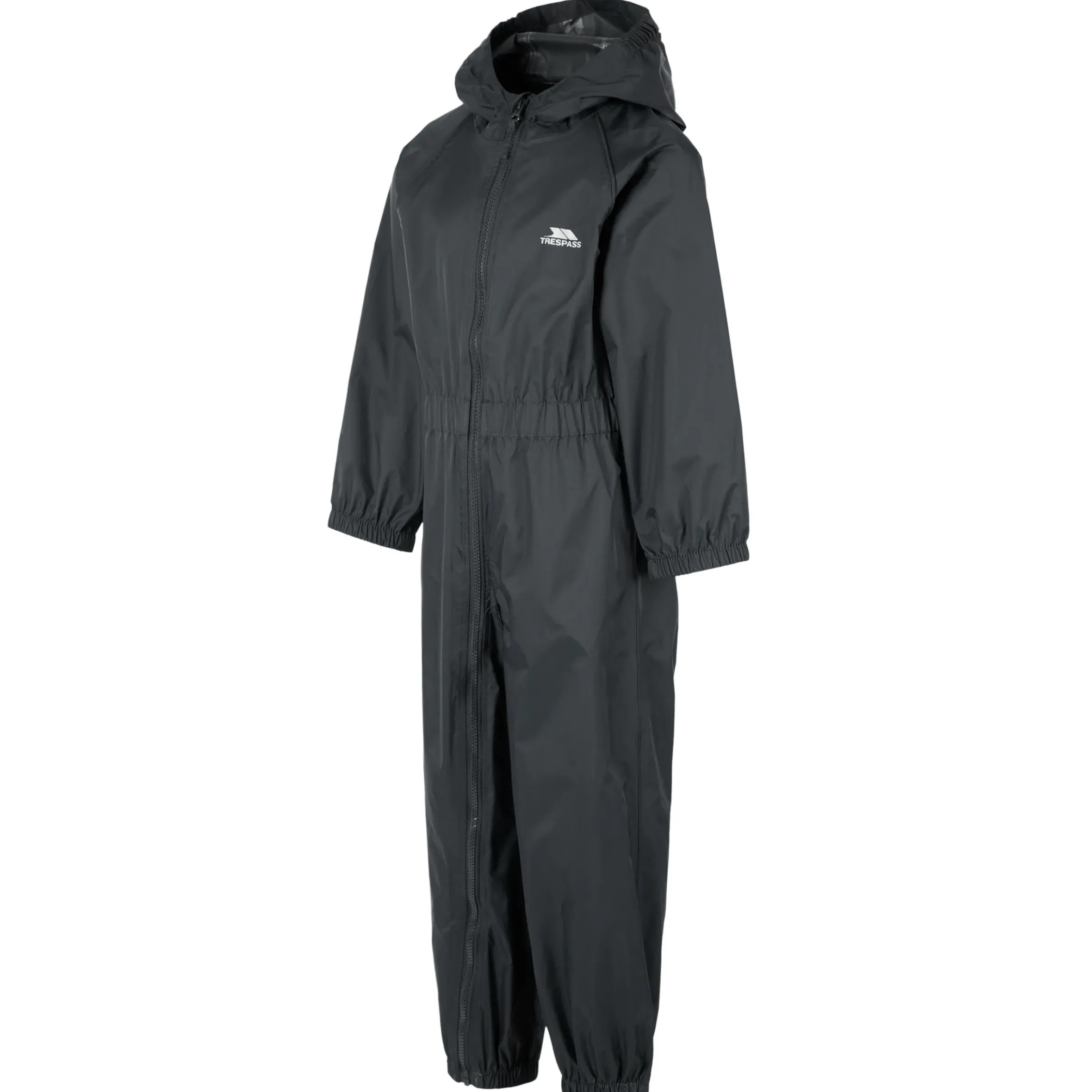Trespass Kids Waterproof Breathable Rain Suit Button