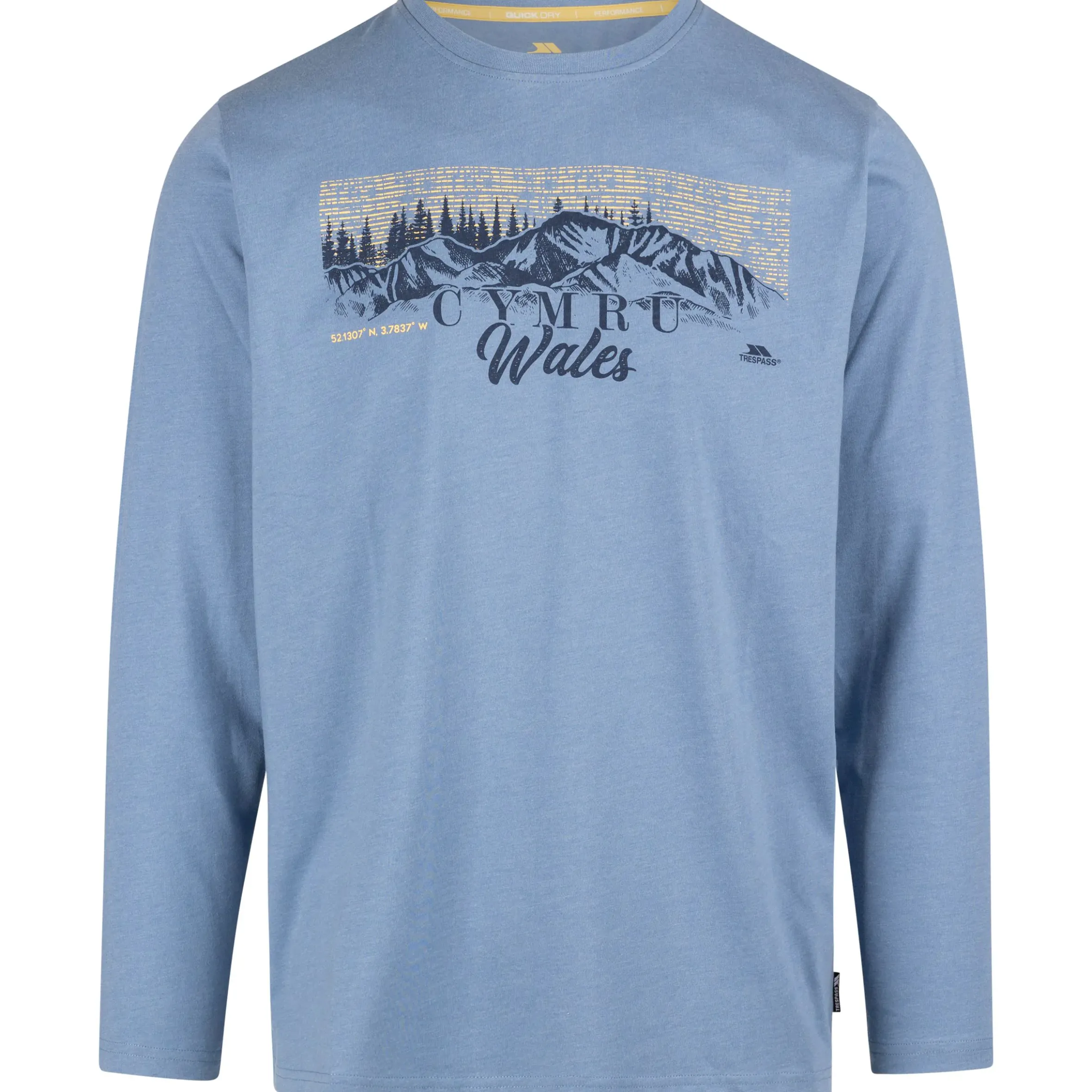 Trespass Male Casual Printed T-Shirt Kulam