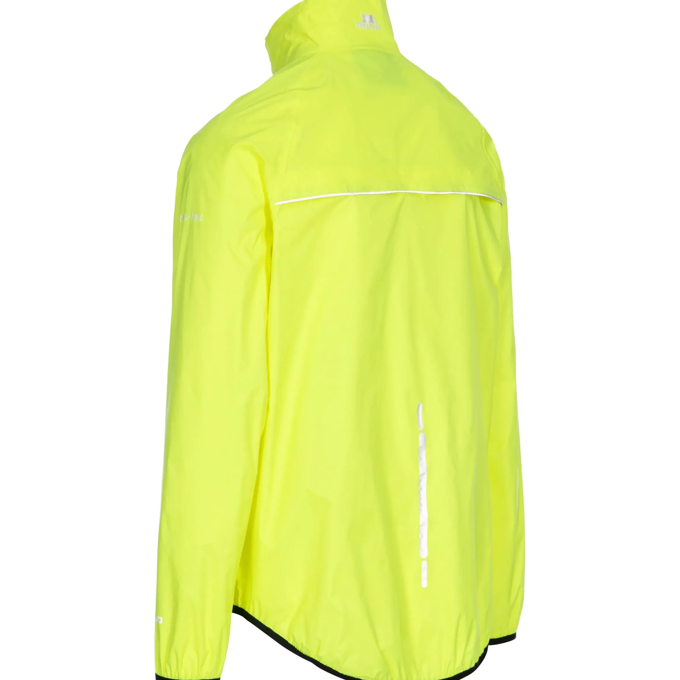 Trespass Mens Hi Vis Waterproof Jacket Retract
