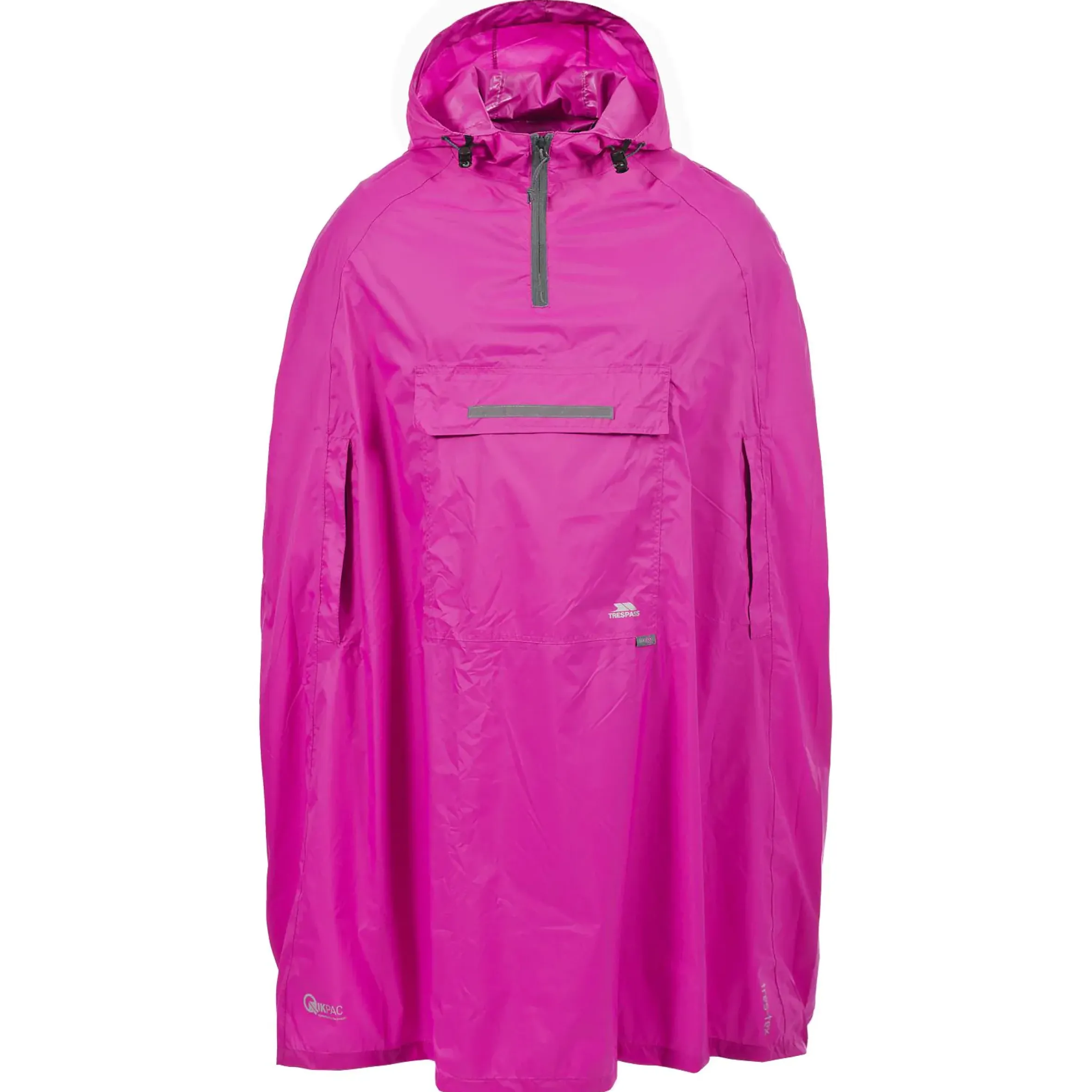 Trespass Unisex Waterproof Poncho Qikpac