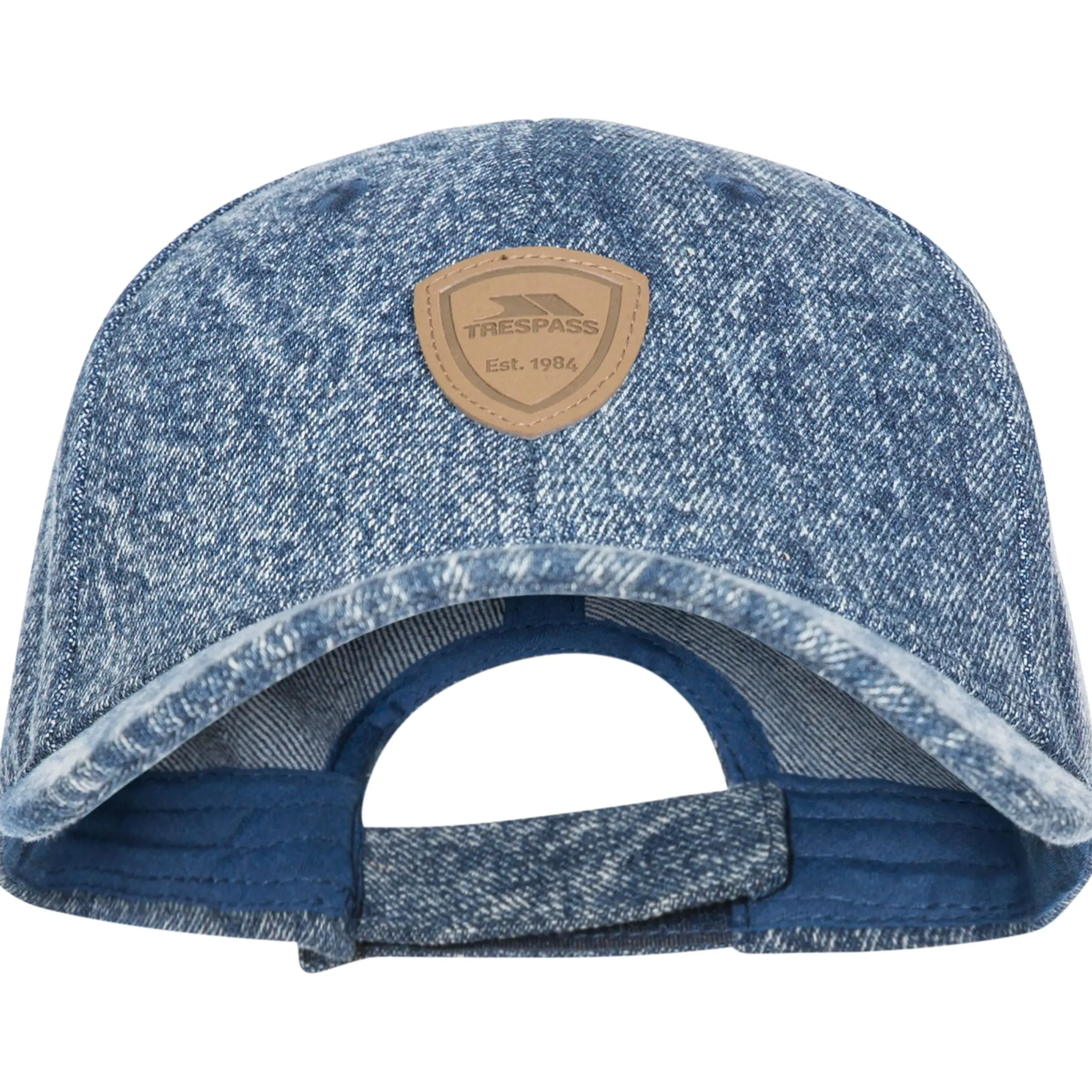 Trespass Unisex Woven Denim Baseball Cap Barney