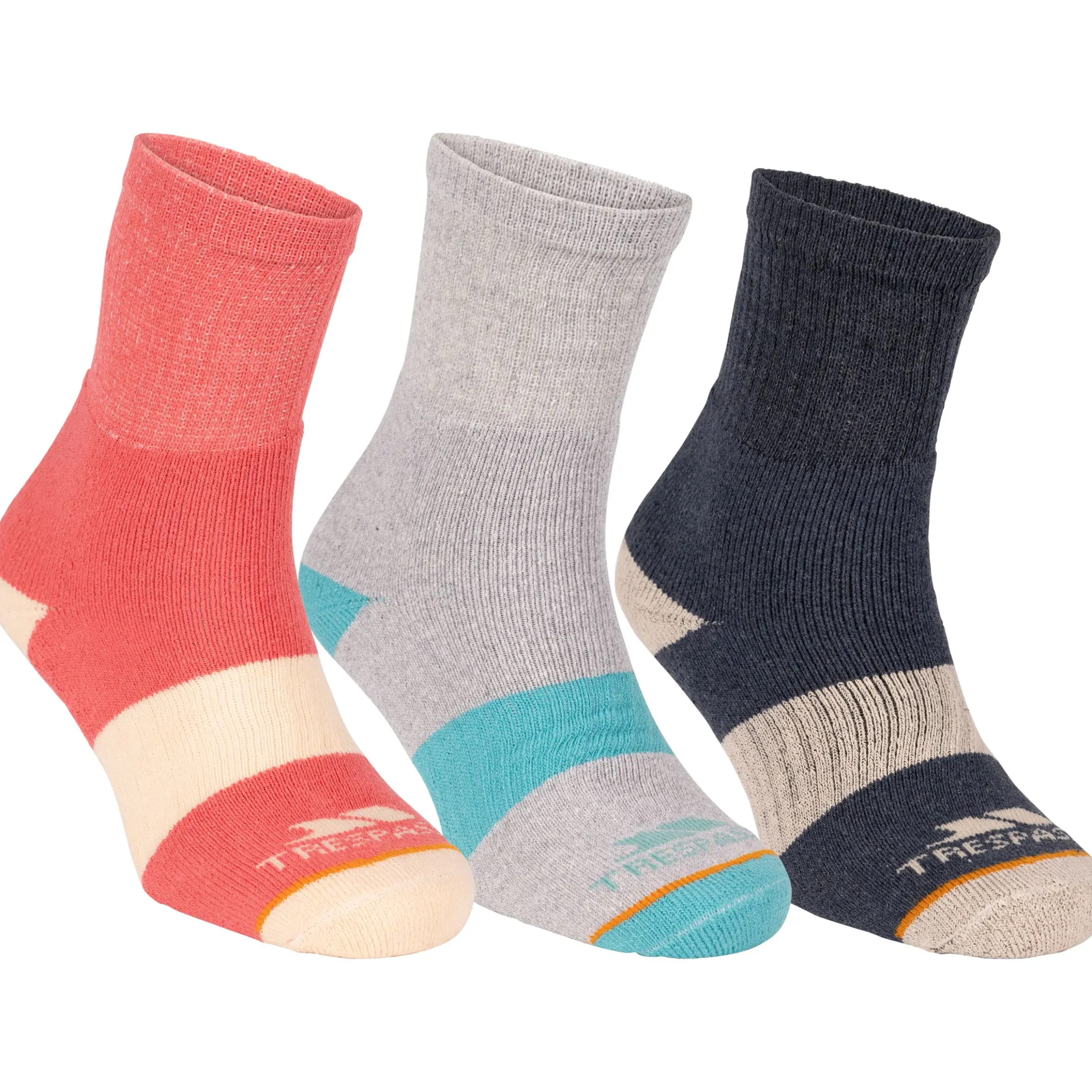 Trespass Womens 5 Pack Walking Socks Wendall