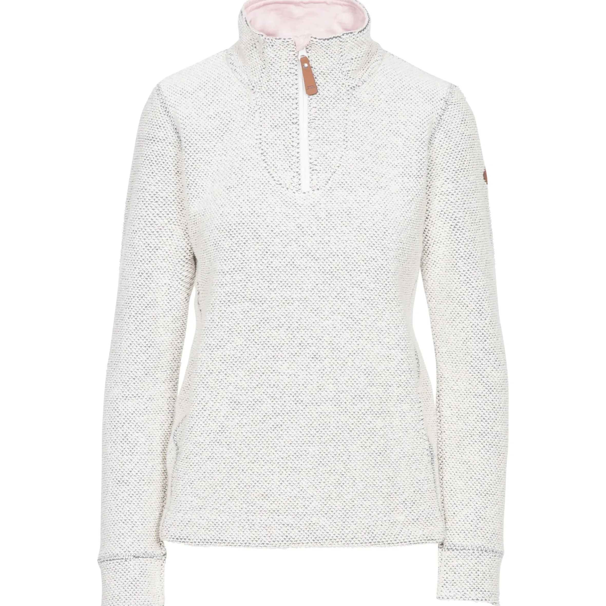 Trespass Womens 1/4 Zip Fleece 2 Side Pockets Ronette