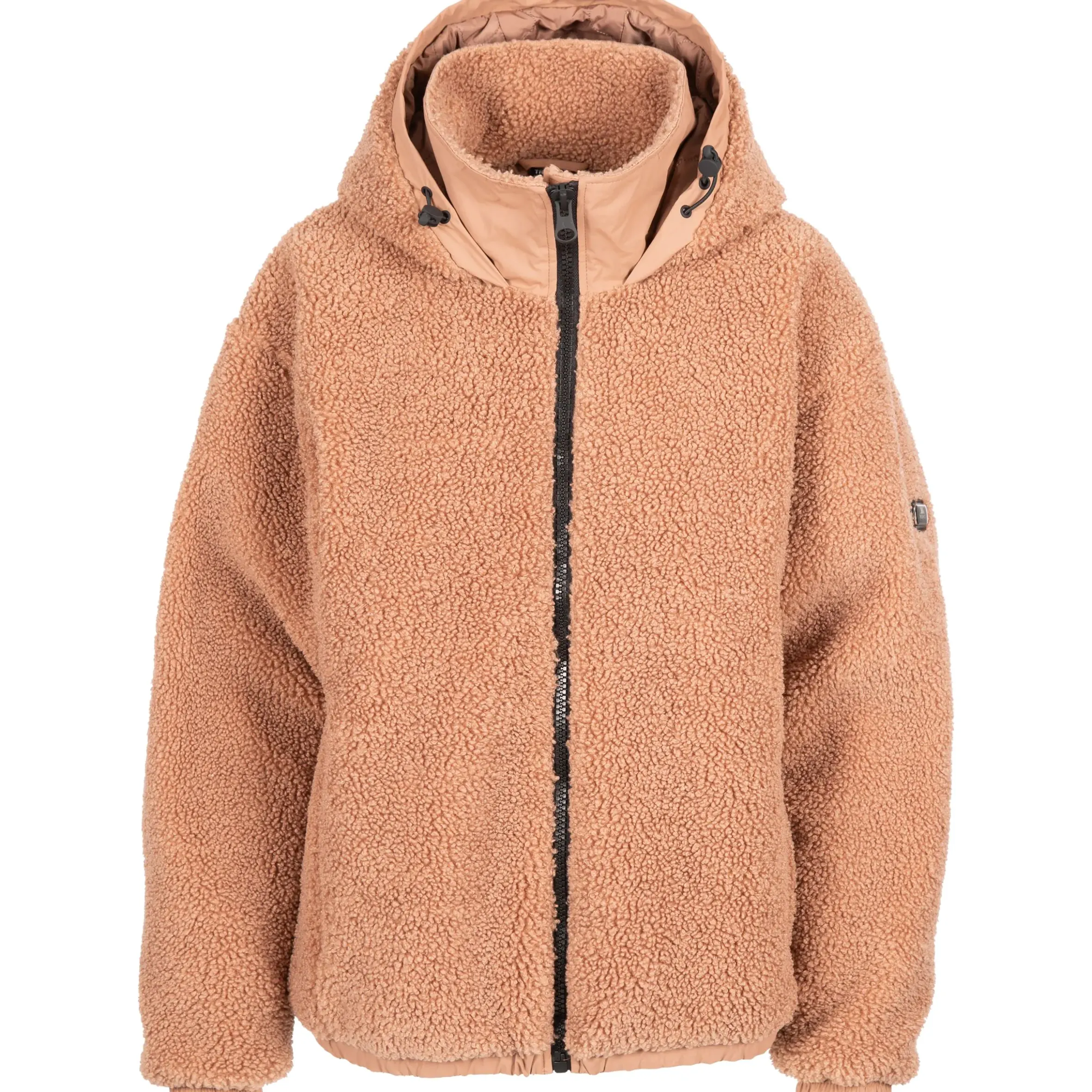 Trespass Womens Casual Sherpa Jacket Burly