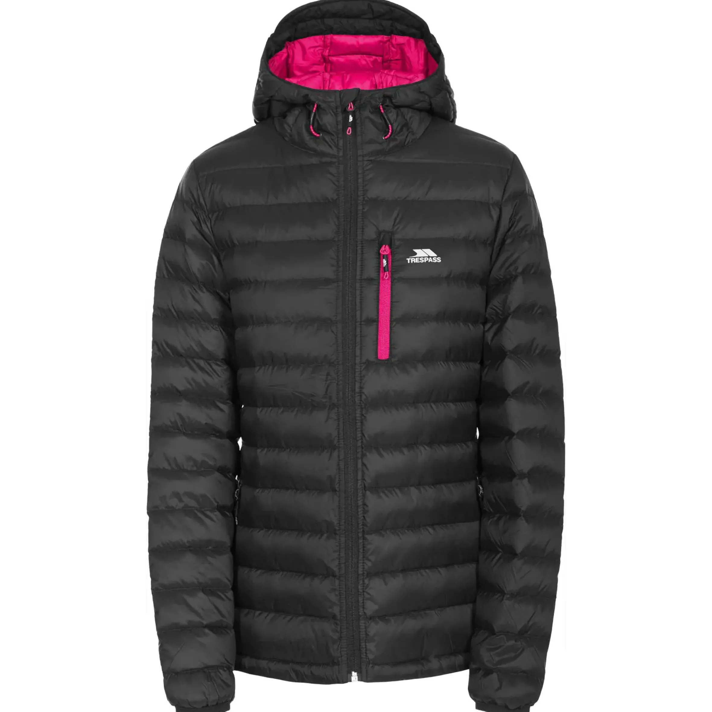 Trespass Womens Down Packaway Jacket with Hood Arabel