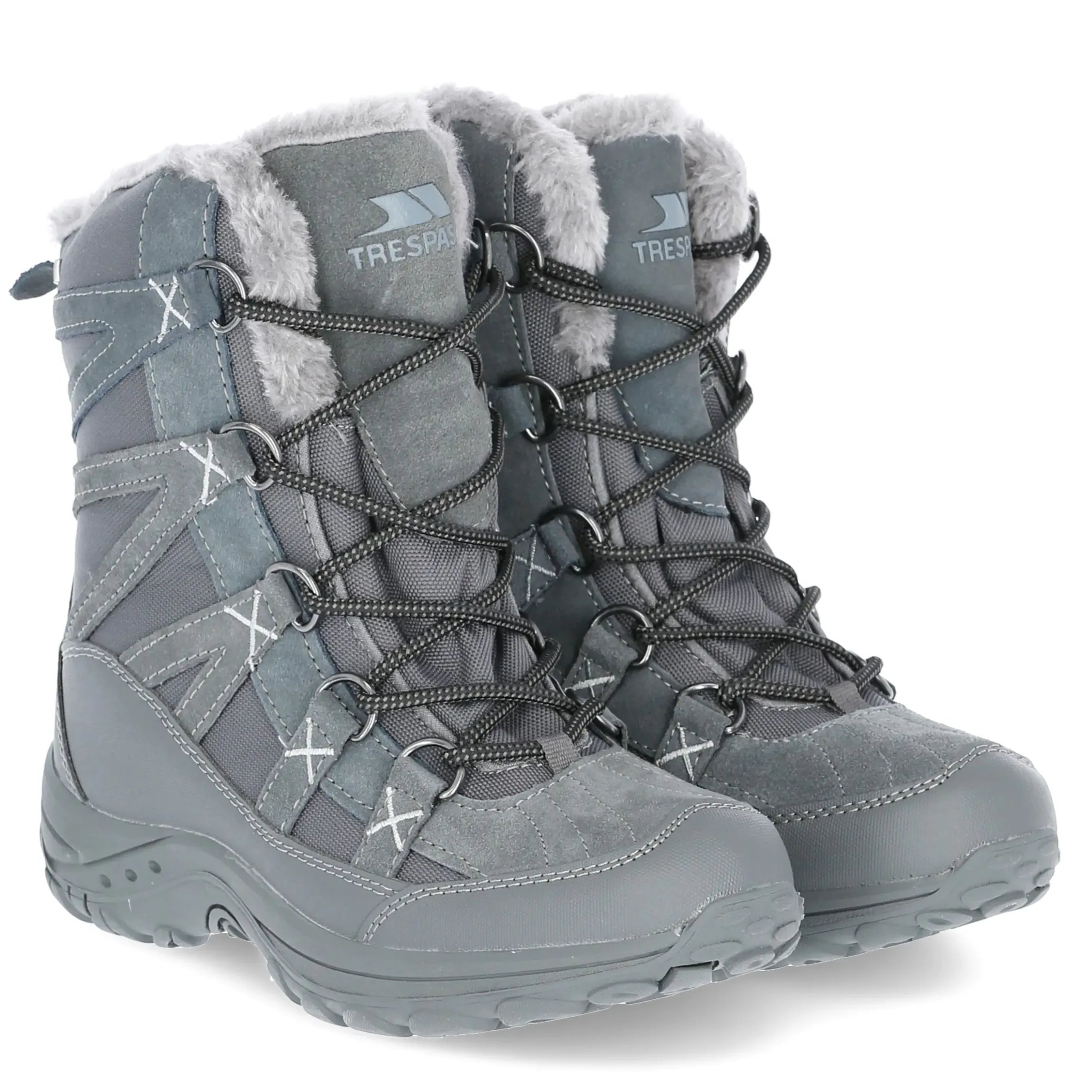 Trespass Womens Insulated Waterproof Snow Boots Zofia
