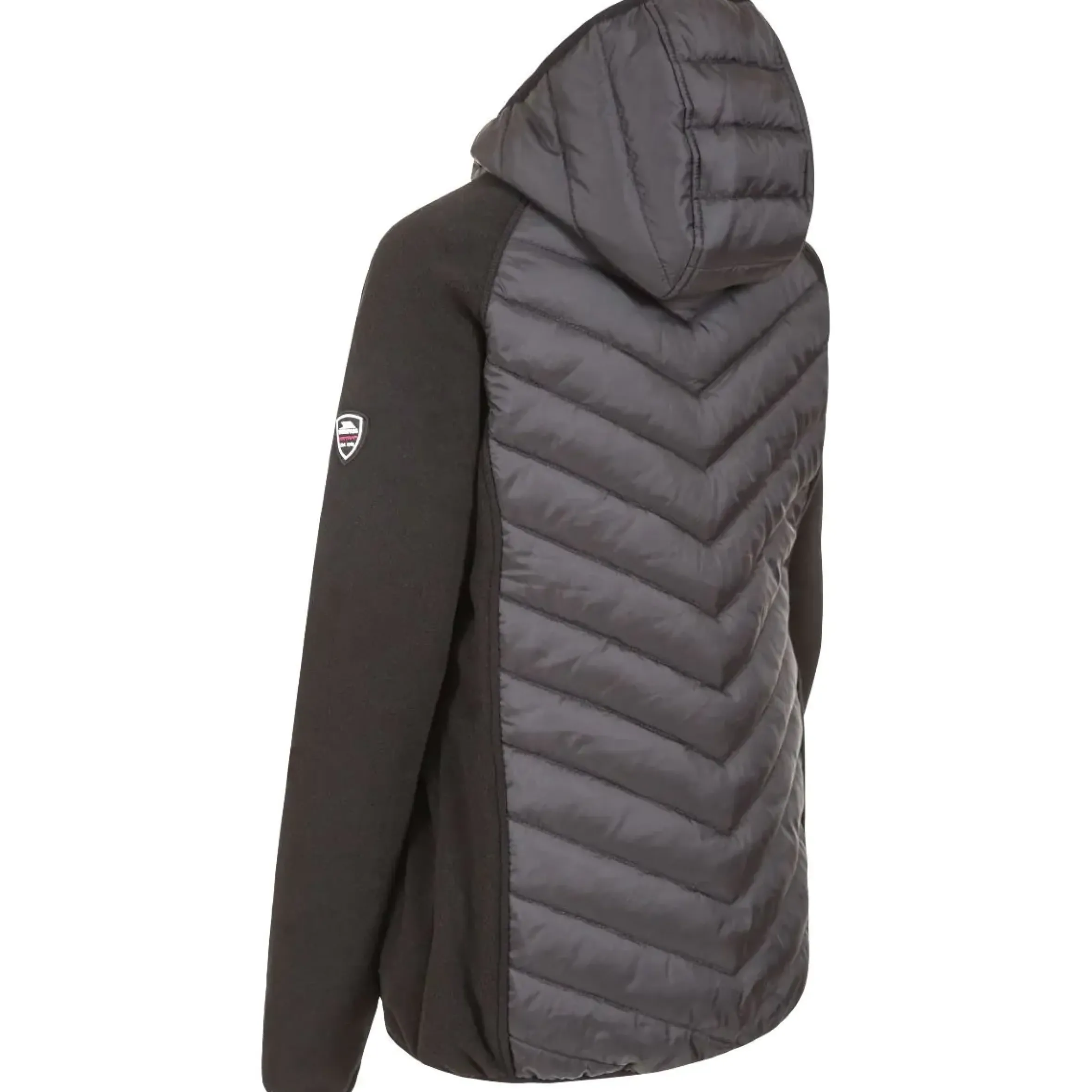 Trespass Womens Quilted Hooded Jacket Boardwalk