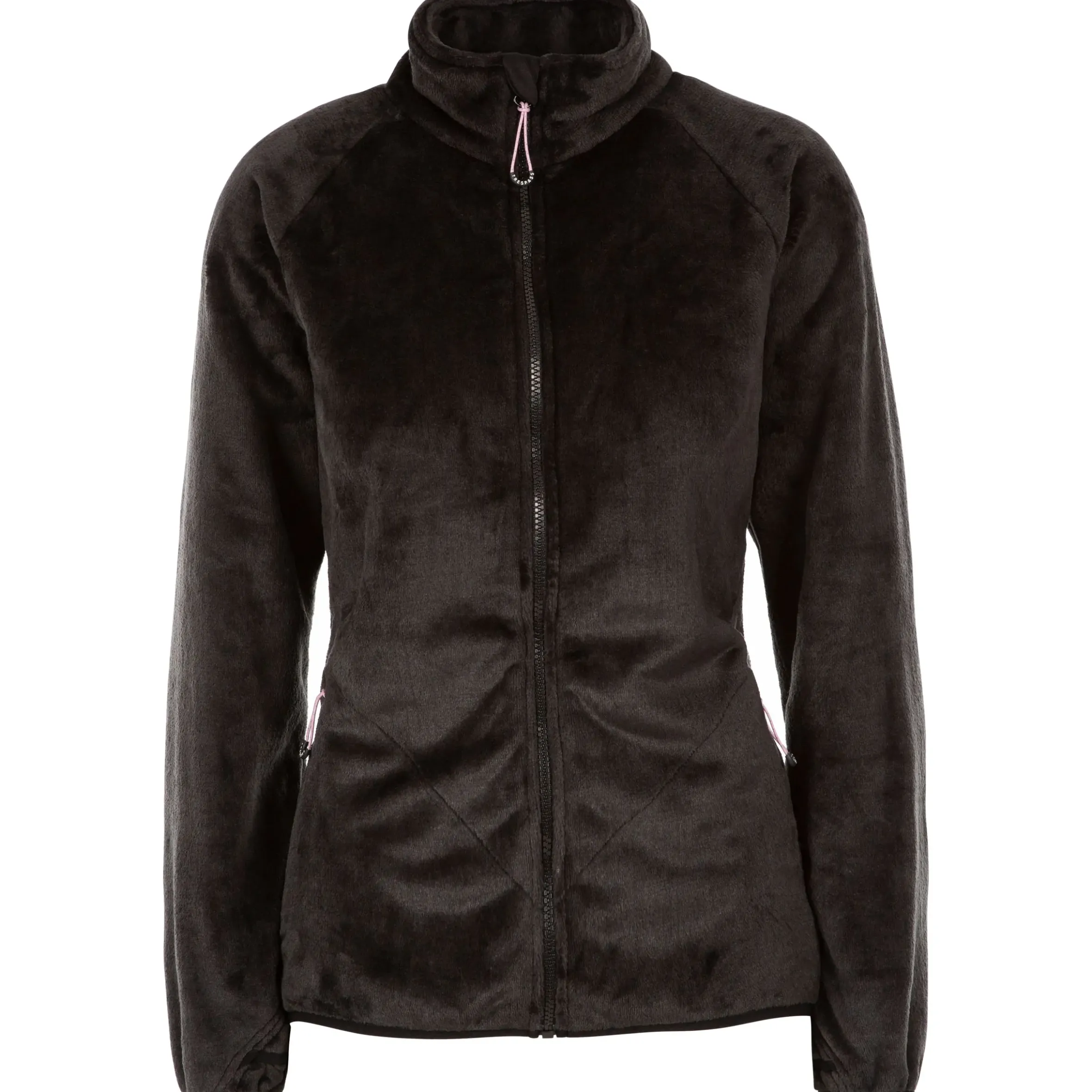 Trespass Womens Soft Furry Fleece Jacket Telltale