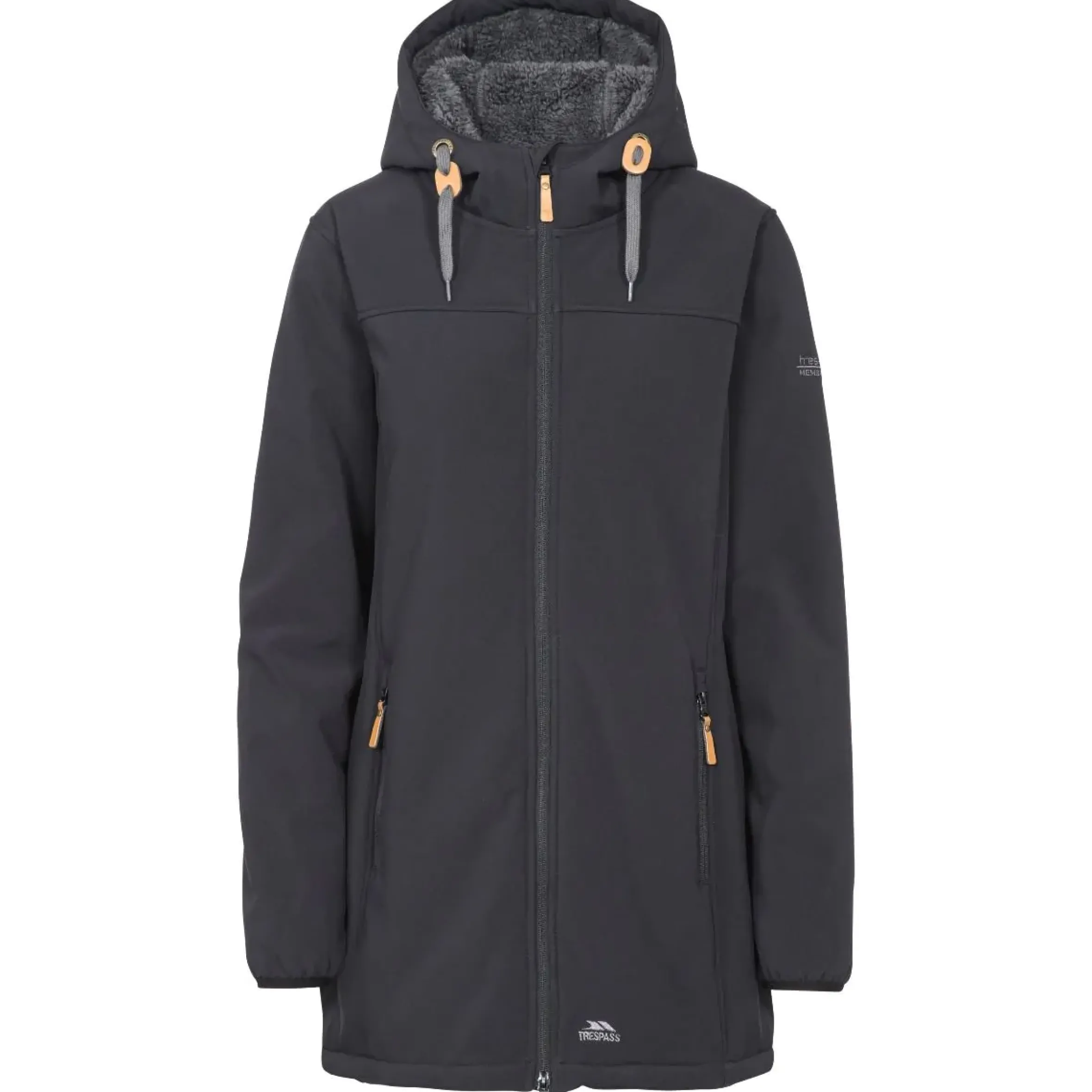 Trespass Womens Softshell Jacket Hooded Kristen