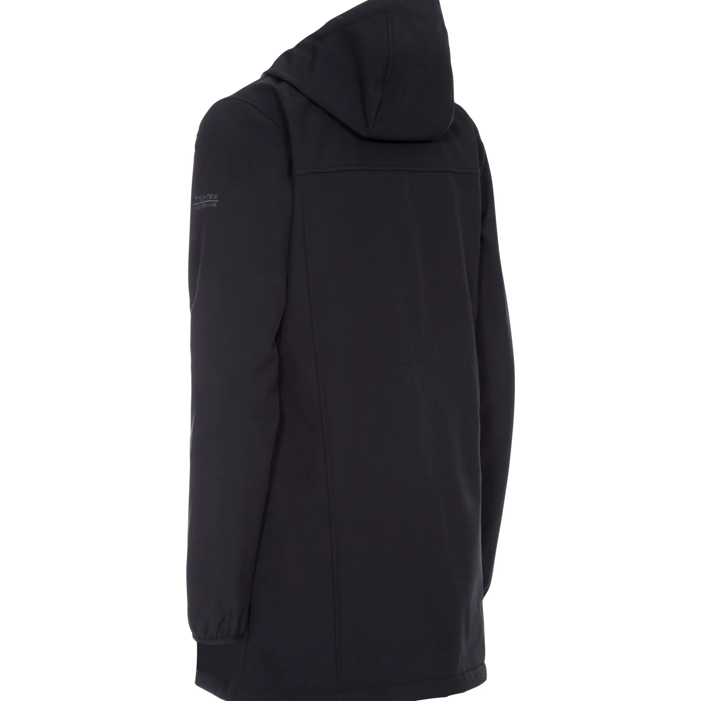 Trespass Womens Softshell Jacket Long Hooded Kristy