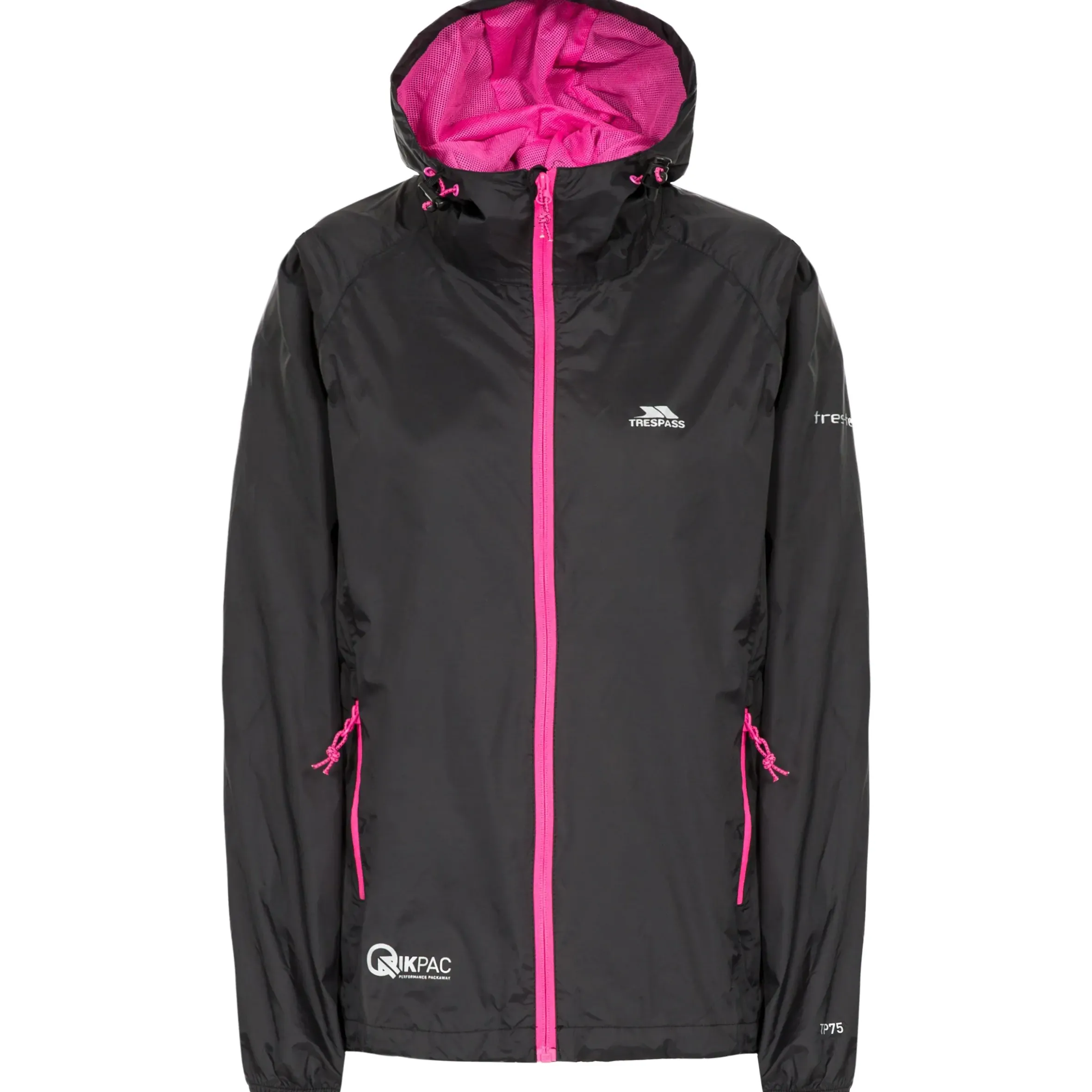 Trespass Womens Waterproof Packaway Jacket Qikpac
